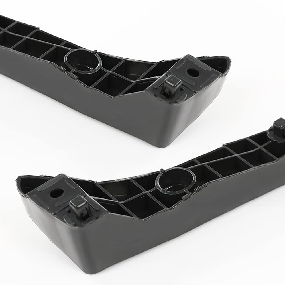 G-PLUS Bumper Bracket Front 2pcs Compatible with LX ES350 Base 2007-2012 Front Left Driver and Right Passenger Side Bumper Support Bracket Set 5214533050 LX1043107 5214633050 LX1042107 Black