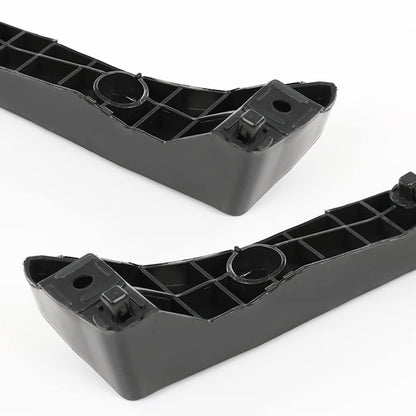 G-PLUS Bumper Bracket Front 2pcs Compatible with LX ES350 Base 2007-2012 Front Left Driver and Right Passenger Side Bumper Support Bracket Set 5214533050 LX1043107 5214633050 LX1042107 Black