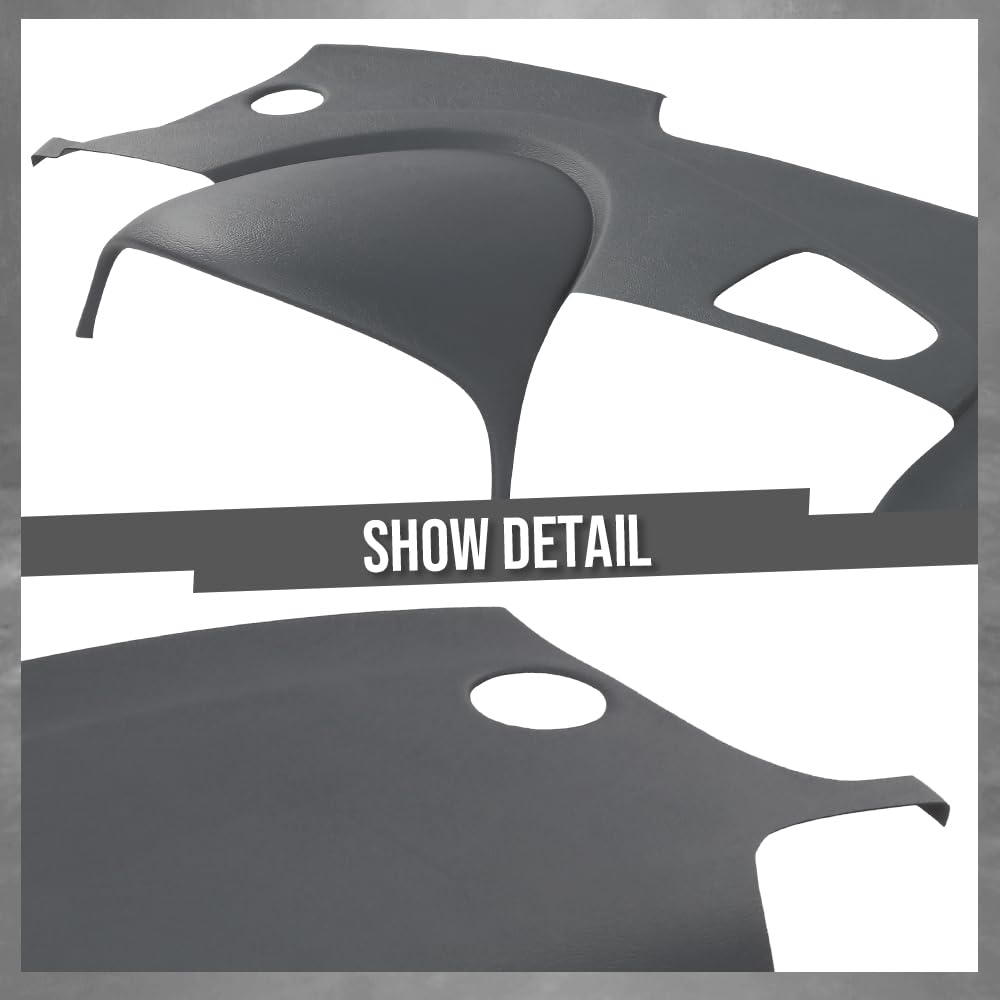 G-PLUS TPE Dash Board Cover Light Dashboard Cap Light Grey Compatible with 2004 2005 2006 2007 2008 Acura TL