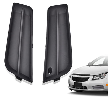 G-PLUS Front Bumper Fog Lamp Cover Compatible with 2011-2014 Chevy Cruze Eco/LS/LT/LTZ Replacement for Fog Light Cover/Fog Lamp Bezel Trim Frame 94831150 GM1039130 94831149 GM1038130