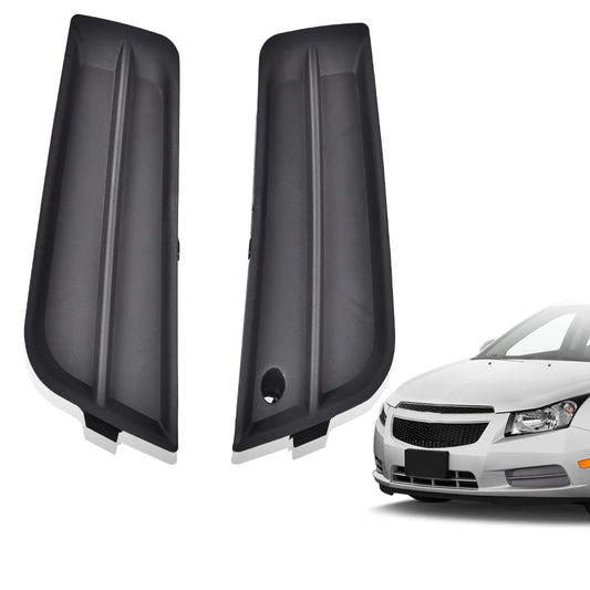 G-PLUS Front Bumper Fog Lamp Cover Compatible with 2011-2014 Chevy Cruze Eco/LS/LT/LTZ Replacement for Fog Light Cover/Fog Lamp Bezel Trim Frame 94831150 GM1039130 94831149 GM1038130