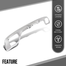 G-PLUS Rear Bumper Valance Panel for Benz GLA250 2018-2020 Silver Additional Angle