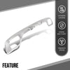 G-PLUS Rear Bumper Valance Panel Compatible with Benz GLA250 2018 2019 2020, Fit Models W/AMG Styling Package, W/O AMG Exterior Carbon and Night Package 1568855001, MB1195147 Sliver
