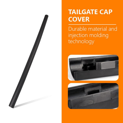 G-PLUS Tailgate Cap Compatible with Ford F250 F350 F450 Super Duty 1999-2007 Molding Protector Top Cover, 2C3Z9940602AAA, FO1904103 (NOT Fit Integrated Step Tailgate Models)