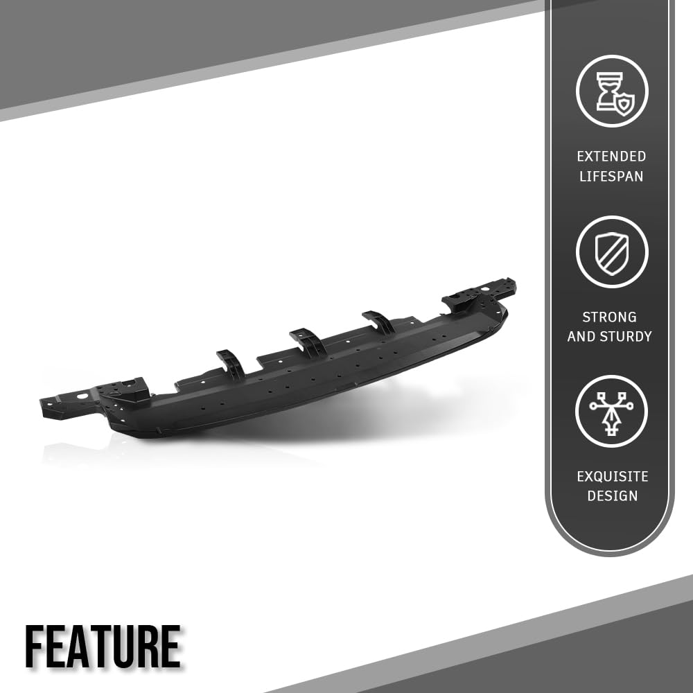 G-PLUS Front Lower Bumper Absorber Compatible with Toyota RAV4 TRD Off-Road 2020-2024, Fit Toyota RAV4 2019-2024 526180R050, TO1070233 Black