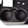 G-PLUS Center Console Cup Holder Compatible with Ford Super Duty Truck F250 F350 F450 F550 1999 2000 2001, Black Cupholder
