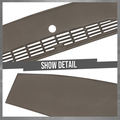 G-PLUS TPE Dash Cover Dashboard Panel Fit Chevy Tahoe Avalanche Suburban & GMC Yukon XL Denal & Cadillac Escalade 2007-2014/Chevy Silverado GMC Sierra 2007-2013 Brown