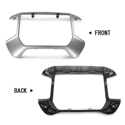 G-PLUS Dash Center Control Bezel Panel Compatible with Chevy Silverado 1500/ GMC Sierra 1500 2014-2019, Fit Chevy Silverado 2500HD 3500HD/ GMC Sierra 2500HD 3500HD 2014-2020 23136581