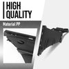 G-PLUS Front Left Side Lower Bumper Air Shield Compatible with Benz A220 & A35 AMG 2019 2020 2021 2022 With AMG Package 1778853803, MB1038211 Black