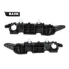 G-PLUS Front Left & Right Side 1pair Bumper Brackets Compatible with 2011-2016 Elantra (submodel: GL, GLS, L, Limited) 865143X000, 865133X000, HY1043107, HY1042107