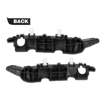 G-PLUS Front Left & Right Side 1pair Bumper Brackets Compatible with 2011-2016 Elantra (submodel: GL, GLS, L, Limited) 865143X000, 865133X000, HY1043107, HY1042107