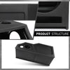 G-PLUS 12" Center Console Subwoofer Box Compatible with Chevy/GM Crew Cab 2014-2018 Black