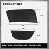 G-PLUS Right Front Fog Light Cover Bezel Lamp Compatible with Land Range Rover Evoque 2011-2015