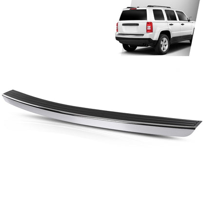 G-PLUS Rear Bumper Face Bar Trim Molding Step Pad Compatible with Jeep Compass 2011-2017,Compatible with Jeep Patriot 2011-2017,Fit for Model With Chrome Trim, Without Black Spear 68091514AA