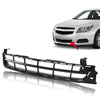 G-PLUS Front Bumper Upper Grill Assembly Compatible With 2013 Chevy Malibu LS LT Honeycomb Mesh ABS Chrome 20768835