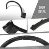 G-PLUS Fender Trim Front Right Compatible with BMW X3 2011-2017 Fit BMW X4 xDrive28i 2015-2018 / xDrive35i 2015-2016 51777210082, BM1291108 Black