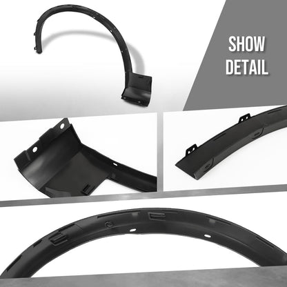 G-PLUS Fender Trim Front Right Compatible with BMW X3 2011-2017 Fit BMW X4 xDrive28i 2015-2018 / xDrive35i 2015-2016 51777210082, BM1291108 Black