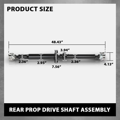 G-PLUS Rear Drive Shaft Assembly Compatible with Jeep Grand Cherokee 2011-2019 AWD 3.6L 976-970, B-0618