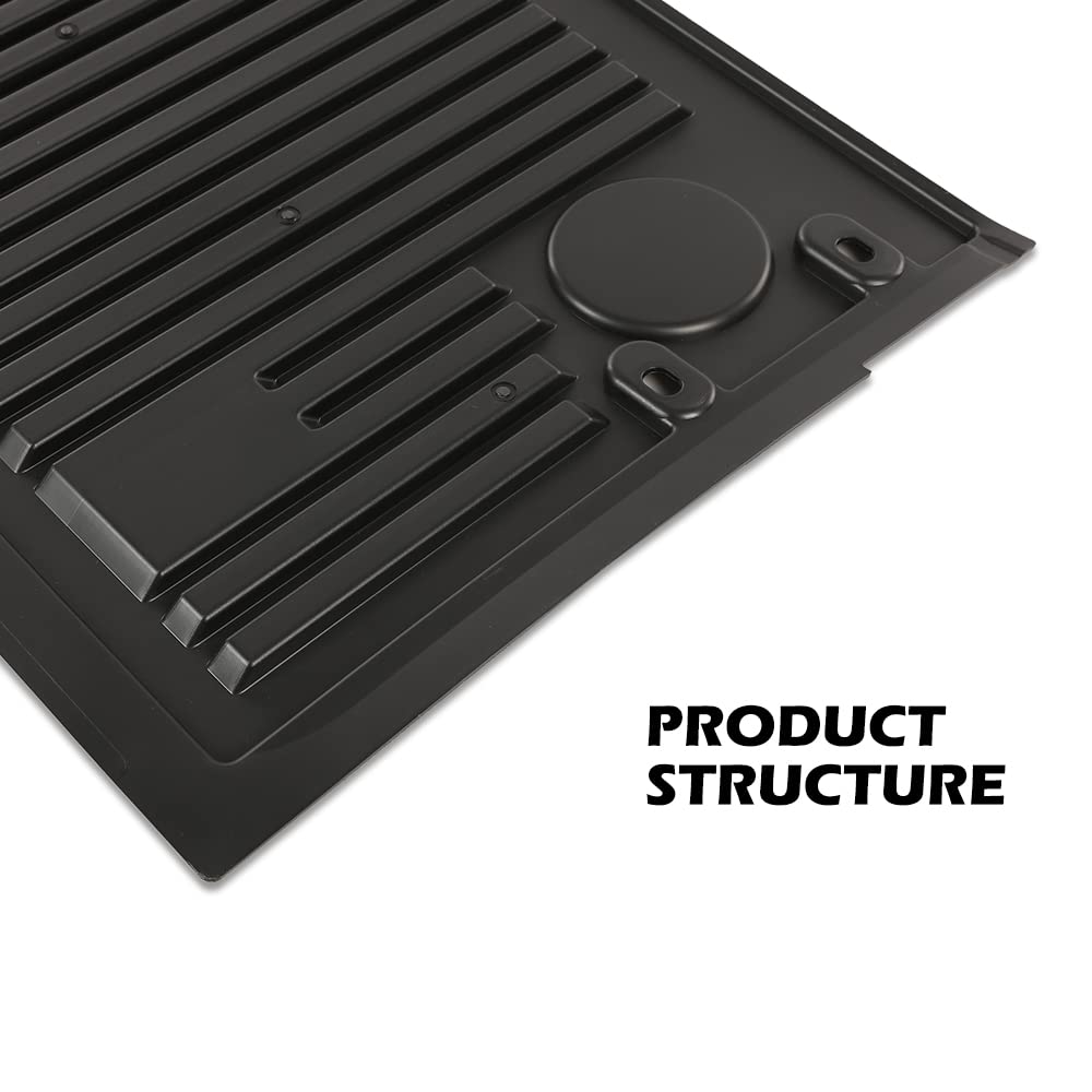 G-PLUS Tailgate Protector Compatible with 2015-2020 F150 Trucks Heavy Duty Truck Black Plastic Tailgate Mat Tailgate Protection Cover Truck Tailgate Mat