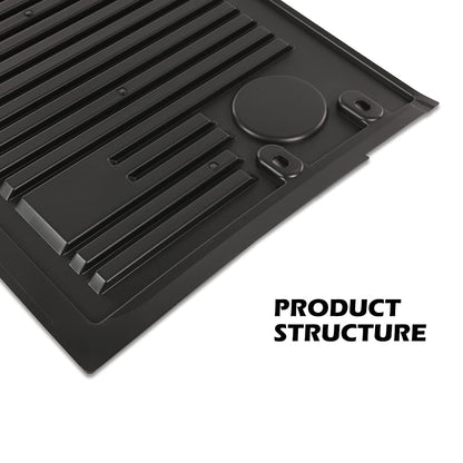 G-PLUS Tailgate Protector Compatible with 2015-2020 F150 Trucks Heavy Duty Truck Black Plastic Tailgate Mat Tailgate Protection Cover Truck Tailgate Mat