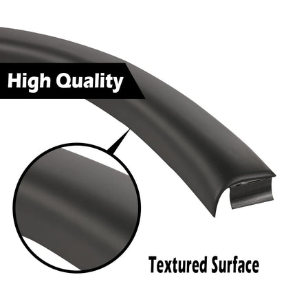 G-PLUS Front Right Fender Wheel Arch Flare Compatible with 2014-2020 Mitsubishi Outlander Car Tires Fender Flares Passenger Side Wheel Eyebrow Protector Mudguards