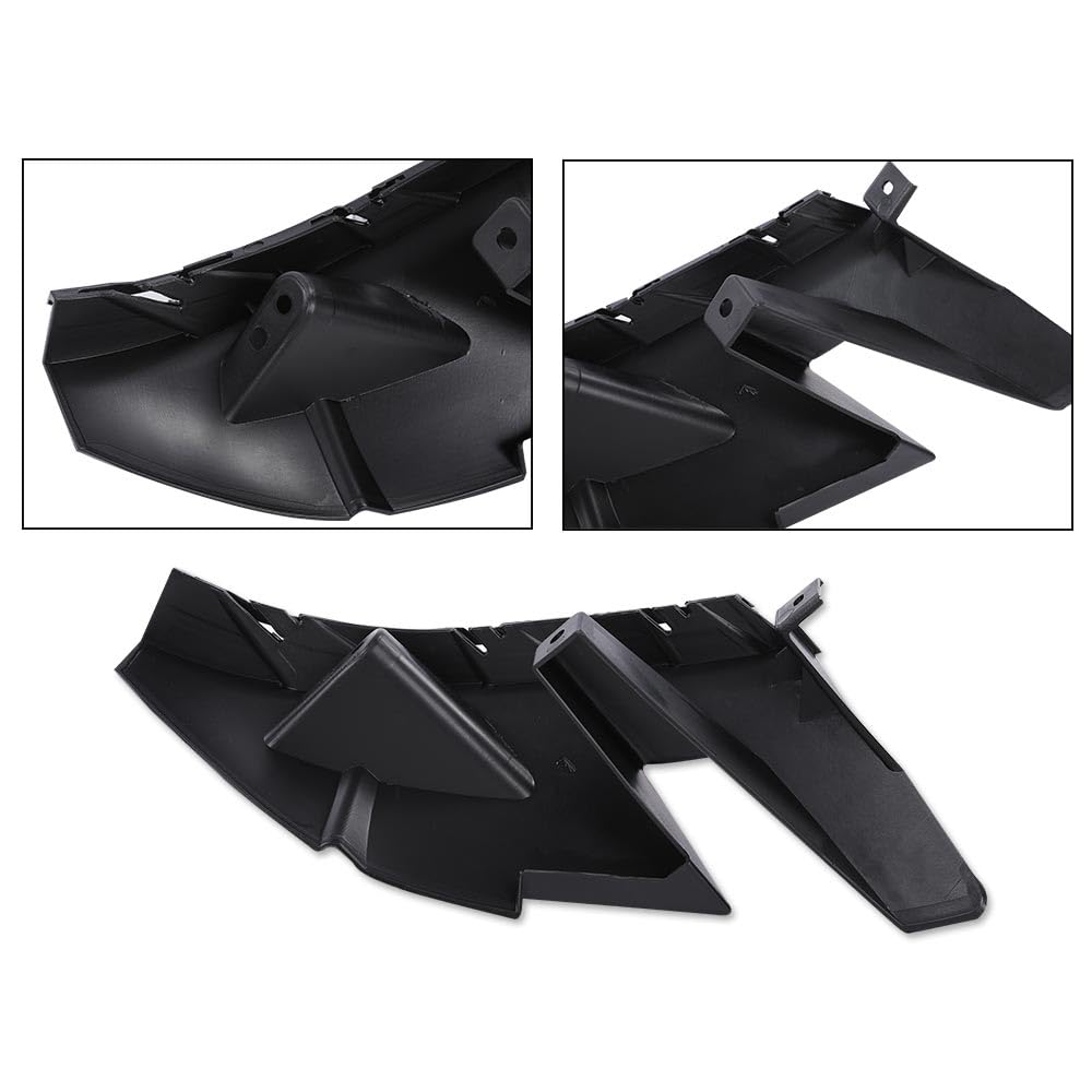 G-PLUS Front Left & Right Side Bumper Support Bracket Compatible with Ram 1500 Classic 2013-2019 (2019 1500 Classic DS Model) CH1042121, CH1043121, 68104945AE, 68104944AD