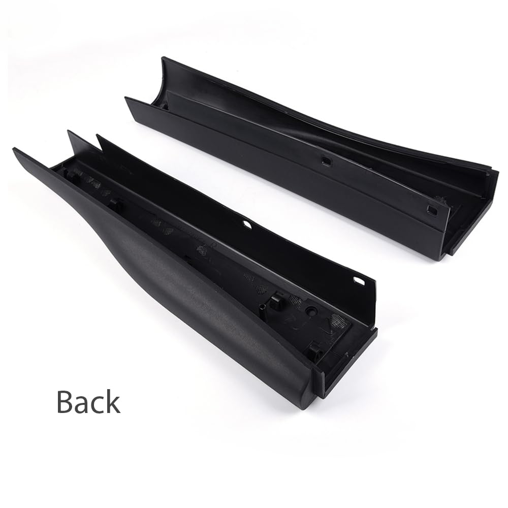 G-PLUS Pair Tailgate Molding Trim Cap w/Flex Step Fit Ford F250 F350 F450 Super Duty 2008-2016, for Vehicles with 6 3/4" Box 8C3Z9941018AA & 8C3Z9941019AA