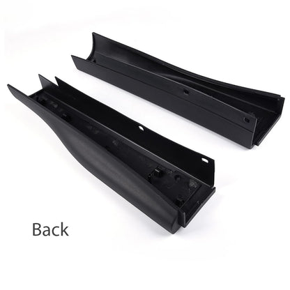 G-PLUS Pair Tailgate Molding Trim Cap w/Flex Step Fit Ford F250 F350 F450 Super Duty 2008-2016, for Vehicles with 6 3/4" Box 8C3Z9941018AA & 8C3Z9941019AA