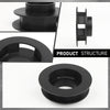 G-PLUS Front 2.5" & Rear Spacer 2.0" Leveling Lift Kit Compatible with Jeep Liberty KJ 2002-2007