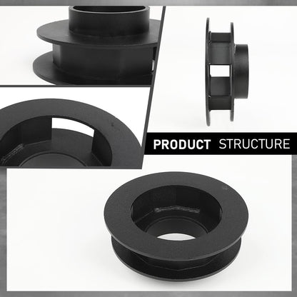 G-PLUS Front 2.5" & Rear Spacer 2.0" Leveling Lift Kit Compatible with Jeep Liberty KJ 2002-2007
