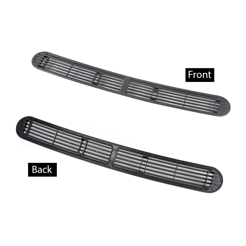 G-PLUS Dash Defrost Vent Cover Grill Grille Panel Compatible with 1998-2005 Chevy Blazer S10/ GMC Jimmy Sonoma/Oldsmobile Bravada Graphite Grey
