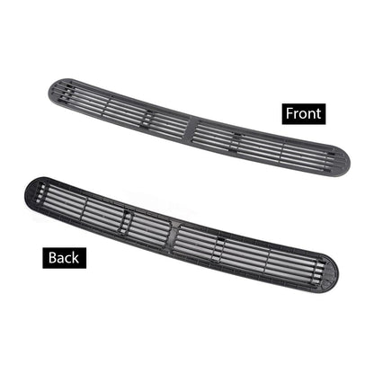 G-PLUS Dash Defrost Vent Cover Grill Grille Panel Compatible with 1998-2005 Chevy Blazer S10/ GMC Jimmy Sonoma/Oldsmobile Bravada Graphite Grey