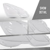 G-PLUS Headlight Lens Cover Compatible with Benz E-Class W212 E350 E500 E63 2009 2010 2011 2012 2013 (Only for 4-Door) Left & Right Side A2128209661, A2128209561 Front Headlamp Lens Cover Clear