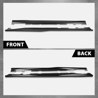 G-PLUS Side Skirts Extension Rocker Panels Compatible with Chevy Camaro RS & SS 2016-2022,Not Fit Real ZL1 Models