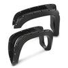 G-PLUS Fender Flares, Compatible with 1999-2006 Chevy Silverado/1999-2006 GMC Sierra (Incl. 2007 Classic Models/Not fit Dually & Step-side models), Smooth Rivet Wheel Protector Vent Trim 4pcs