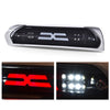 G-PLUS LED Third Brake Light Compatible With Dodge RAM 2002 2003 2004 2005 2006 2007 2008 2009, 3RD LED Bar Brake/Cargo Light,Type X Smoky lens Black Housing