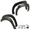 G-PLUS Pocket-Riveted Fender Flares, Compatible with Toyota Tundra 2007-2013, 4PCS Smooth Wheel Cover Protector Replacement Paintable Matte Wheel Arch Cover Trim 5054781AB/AH 55054780A