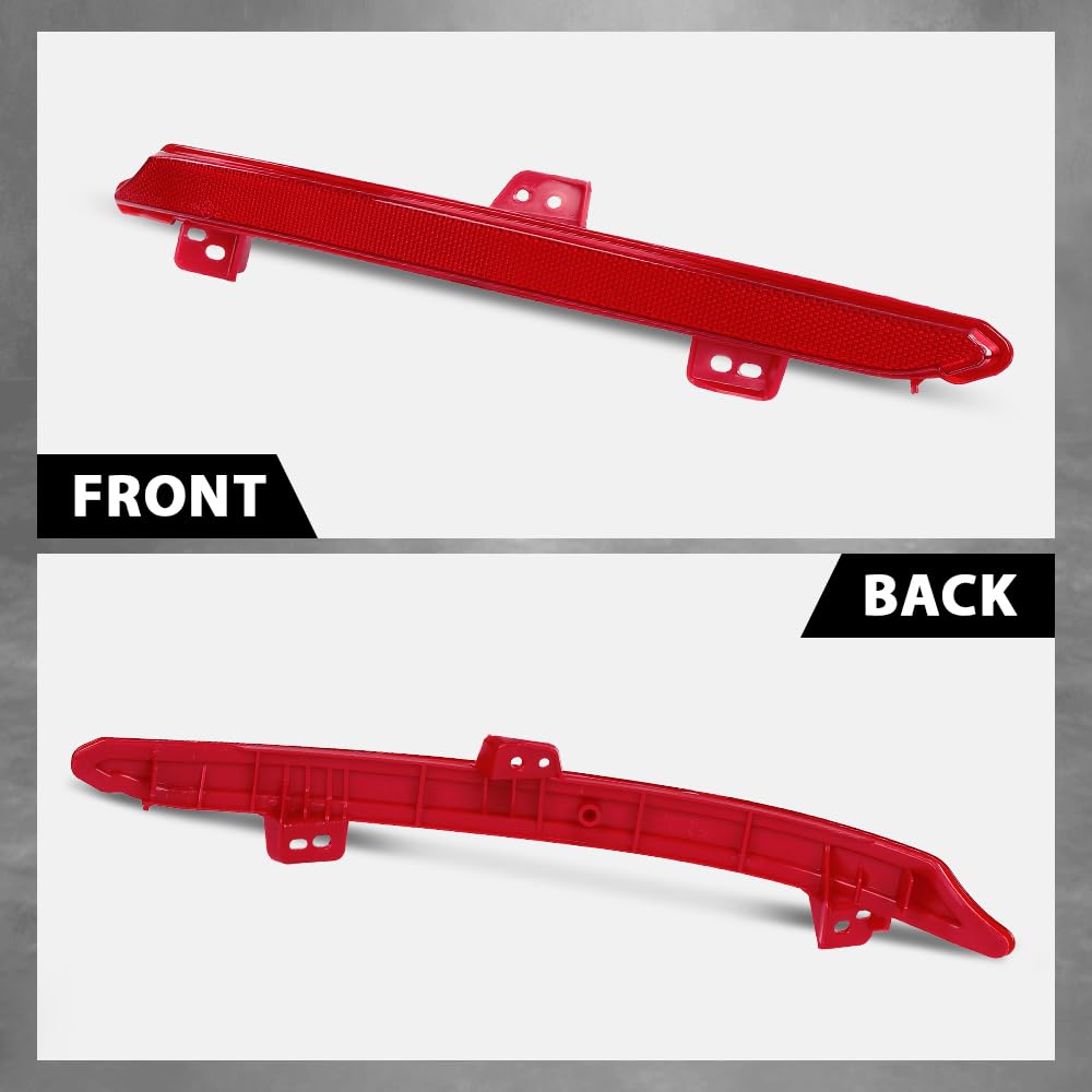 G-PLUS Rear Bumper Reflector Light Tail Lamp Case Left Compatible with Honda Accord 2018-2022