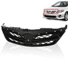 G-PLUS Front Grille Compatible with Toyota Corolla 2011-2013 Black Plastic Grill 5310002410C0, TO1200340