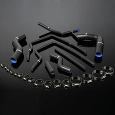 G-PLUS Silicone Radiator Hose Kit for Subaru Impreza GC8 GF8 STI EJ20 WRX 1996-2000 Black