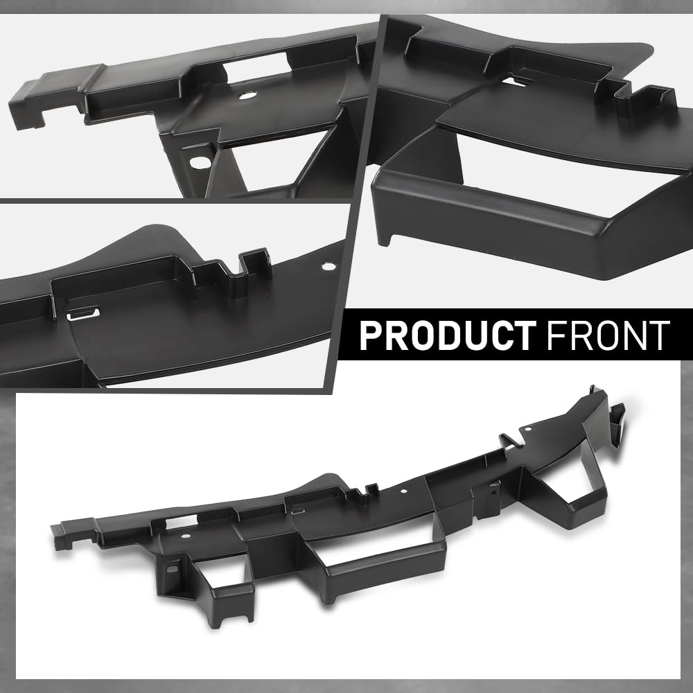 G-PLUS Front Bumper Mounting Bracket Left Side Compatible with Range Rover Sport 2006-2013 Black