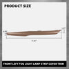 G-PLUS Front Left Upper Fog Light Lamp Strip Cover Trim Compatible with Land Rover Range Rover Evoque 2020-2022