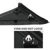 G-PLUS Mirror Flag Applique View Mirror Triangle Trim LH & RH Exterior Side w/Trim Compatible with Chrysler Town & Country 2008-2016/Fit Dodge Grand Caravan 2008-2020