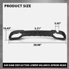 G-PLUS Air Dam Deflector Lower Valance Apron Rear Compatible with Benz E250 (submodel: Bluetec, Bluetec 4Matic) 2014-2016 for Models with AMG Styling Package,Fit Benz E300 4Matic 2015-2016
