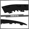G-PLUS Front Left Outer Bumper Trim Compatible with Benz C300 2019-2023 For Models With AMG Styling 2058858902, MB1046160 Glossy Black