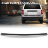 G-PLUS Rear Bumper Face Bar Trim Molding Step Pad Compatible with Jeep Compass 2011-2017,Compatible with Jeep Patriot 2011-2017,Fit for Model With Chrome Trim, Without Black Spear 68091514AA