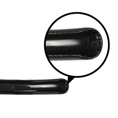 G-PLUS Universal 15" Steering Wheel Cover, Car Anti-skid Steering Wheel Cover 2pcs, Steering Wheel Grip Protector Compatible with Most Car, trucks, SUV, sedans (Black)