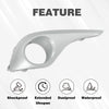 G-PLUS Front Fog Light Lamp Cover Trim Pair, Compatible with Toyota Highlander 2011 2012 2013 TO1038154 TO1039154 814810E060 814820E080, Driver & Passenger Side Fog Light Trim Silver