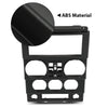 G-PLUS Dash Board Instrument Panel Dash Center Bezel Trim Compatible with Jeep Wrangler 2007 2008 2009 2010
