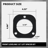 G-PLUS Front 0.5" Leveling 1/2" Lift Spacers Compatible with Jeep Grand Cherokee WK2 2011-2022